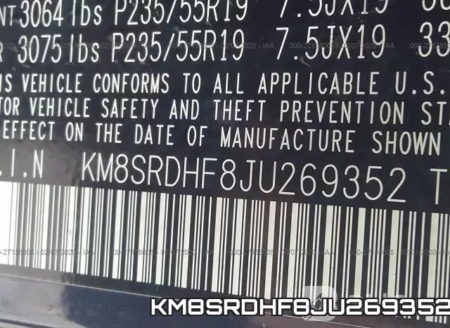KM8SRDHF8JU269352 фото 10