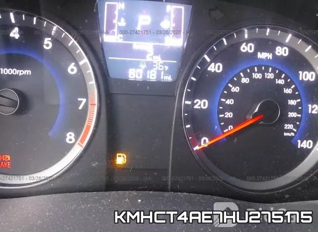 KMHCT4AE7HU275175 фото 8