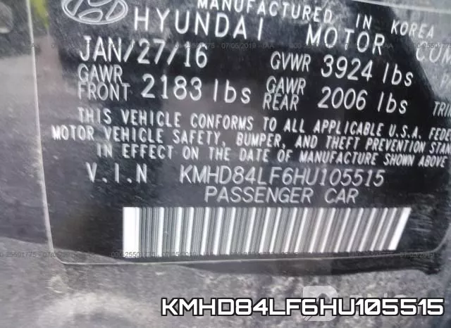 KMHD84LF6HU105515 фото 10