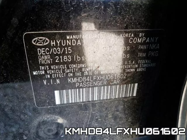 KMHD84LFXHU061602 фото 2