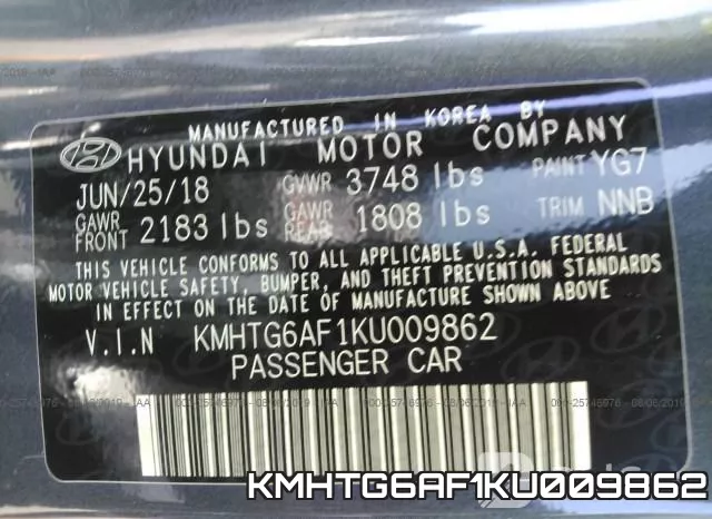 KMHTG6AF1KU009862 фото 10