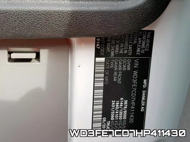 WD3FE7CD7HP411430 фото 2