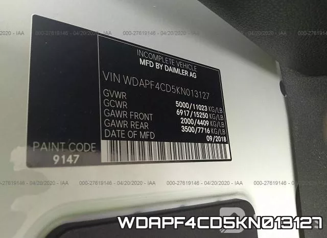 WDAPF4CD5KN013127 фото 10