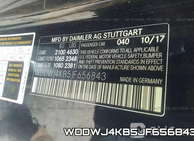 WDDWJ4KB5JF656843 фото 10