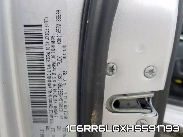 1C6RR6LGXHS591793 фото 2
