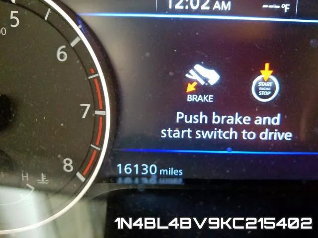 1N4BL4BV9KC215402 фото 9
