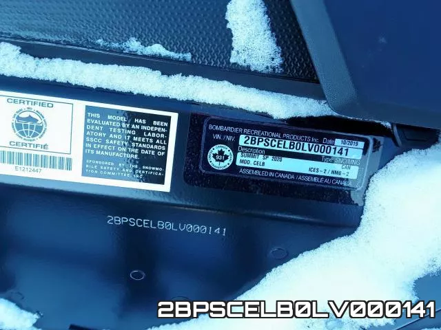 2BPSCELB0LV000141 фото 2