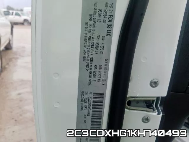 2C3CDXHG1KH740493 фото 2