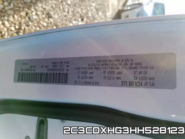 2C3CDXHG3HH528123 фото 2