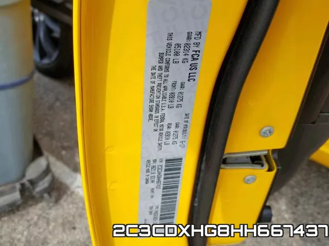 2C3CDXHG8HH667437 фото 2