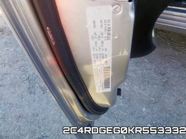 2C4RDGEG0KR553332 фото 2