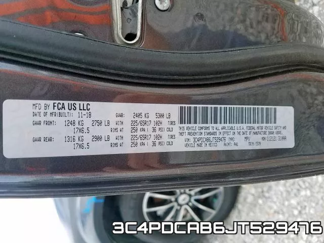 3C4PDCAB6JT529476 фото 2