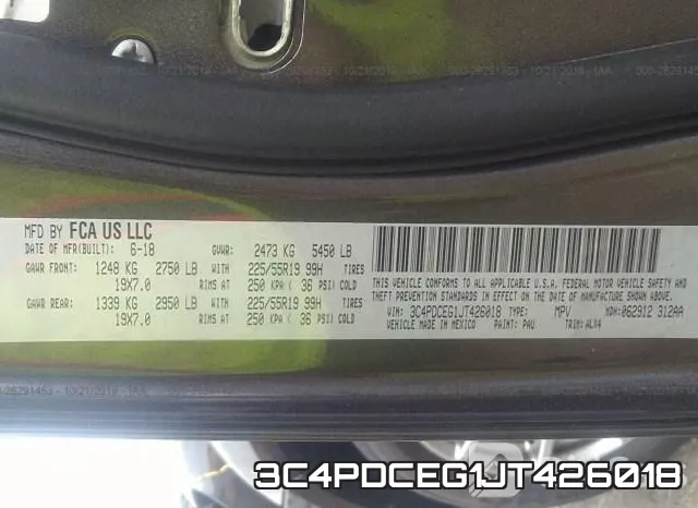 3C4PDCEG1JT426018 фото 10