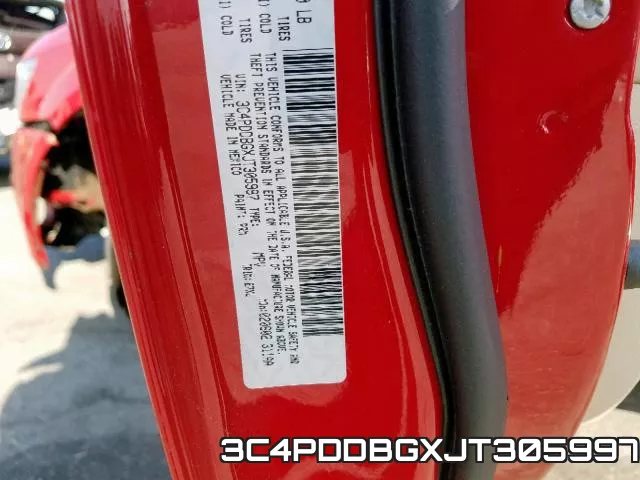 3C4PDDBGXJT305997 фото 2