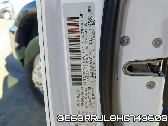 3C63RRJL8HG743603 фото 2