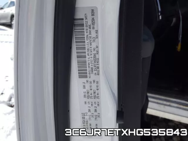 3C6JR7ETXHG535843 фото 2