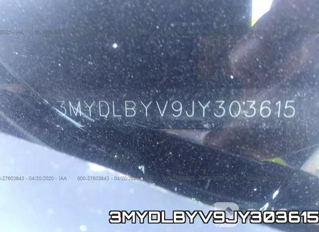 3MYDLBYV9JY303615 фото 10
