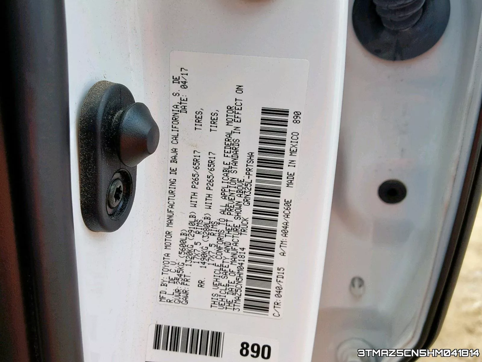 3TMAZ5CN5HM041814 фото 2