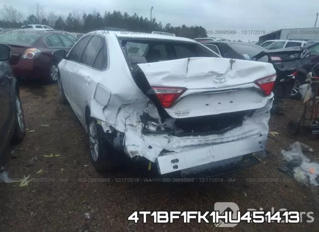 4T1BF1FK1HU451413 фото 7
