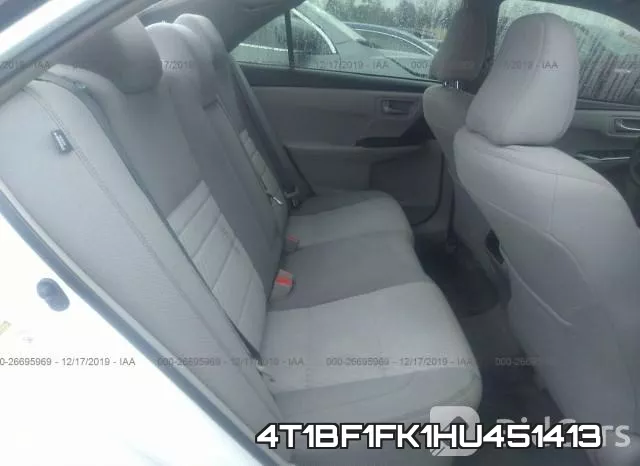 4T1BF1FK1HU451413 фото 9