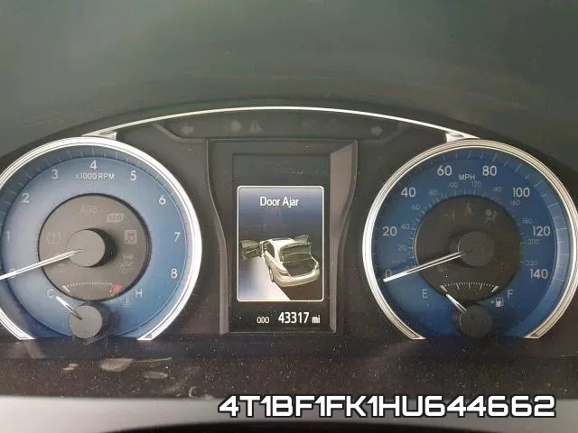 4T1BF1FK1HU644662 фото 9