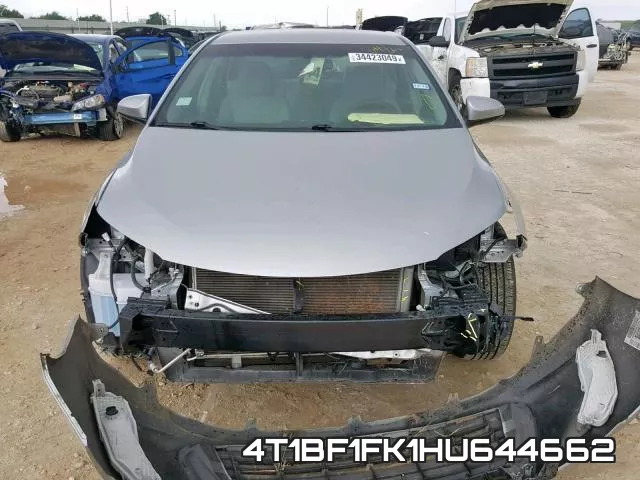 4T1BF1FK1HU644662 фото 10