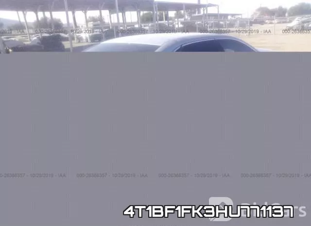 4T1BF1FK3HU771137 фото 5