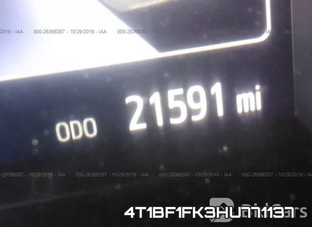 4T1BF1FK3HU771137 фото 8