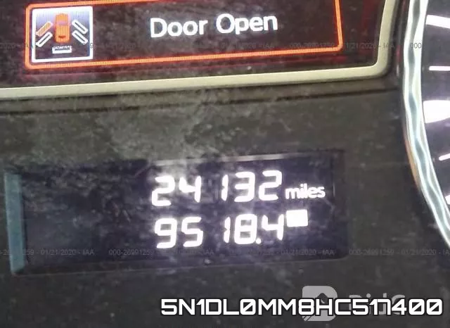 5N1DL0MM8HC517400 фото 8
