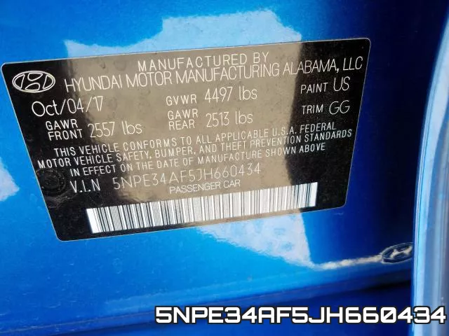 5NPE34AF5JH660434 фото 2