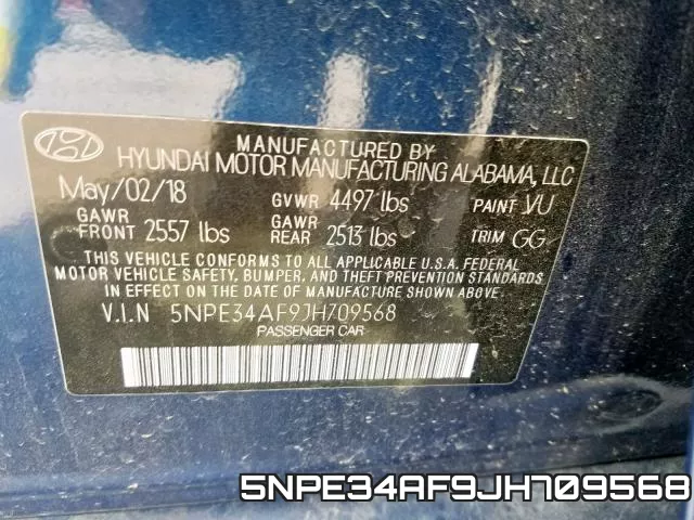 5NPE34AF9JH709568 фото 2
