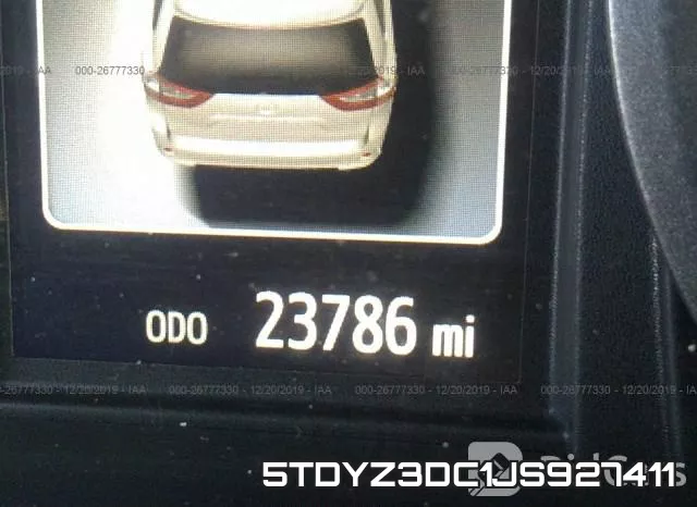 5TDYZ3DC1JS927411 фото 8