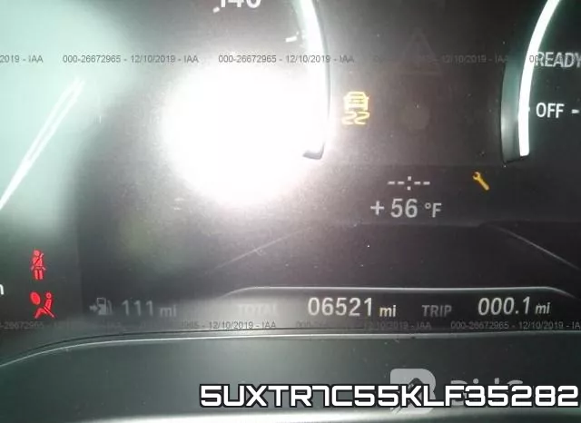 5UXTR7C55KLF35282 фото 8
