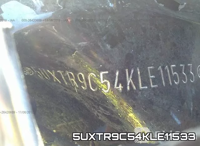 5UXTR9C54KLE11533 фото 10
