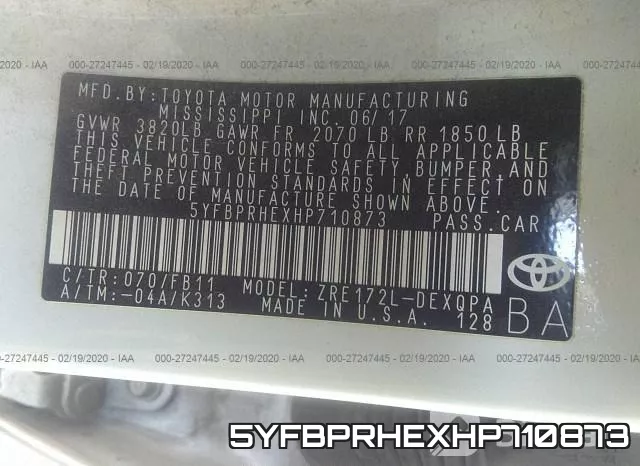 5YFBPRHEXHP710873 фото 10
