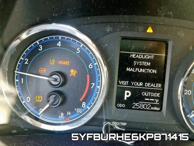 5YFBURHE6KP871415 фото 9