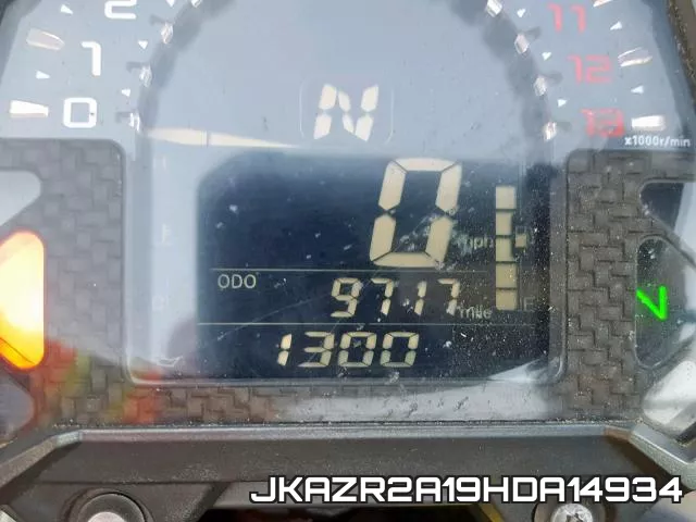 JKAZR2A19HDA14934 фото 9