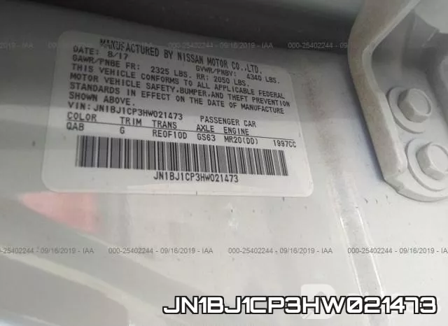 JN1BJ1CP3HW021473 фото 10