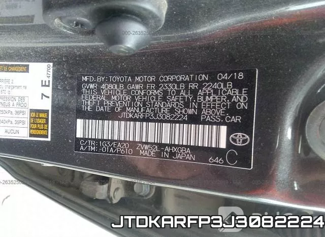 JTDKARFP3J3082224 фото 10