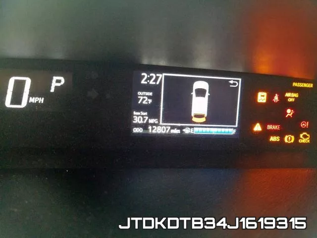 JTDKDTB34J1619315 фото 9