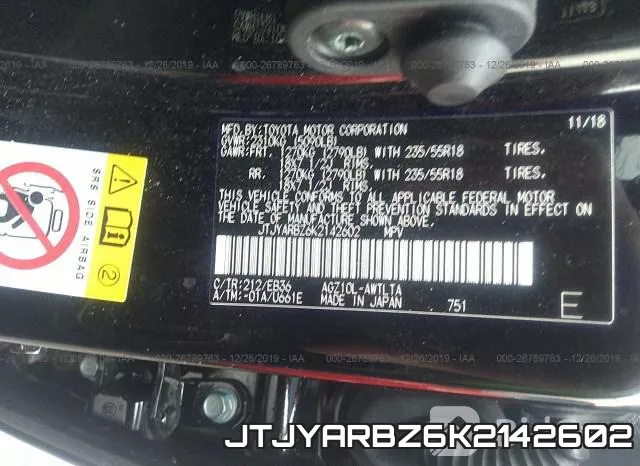 JTJYARBZ6K2142602 фото 10
