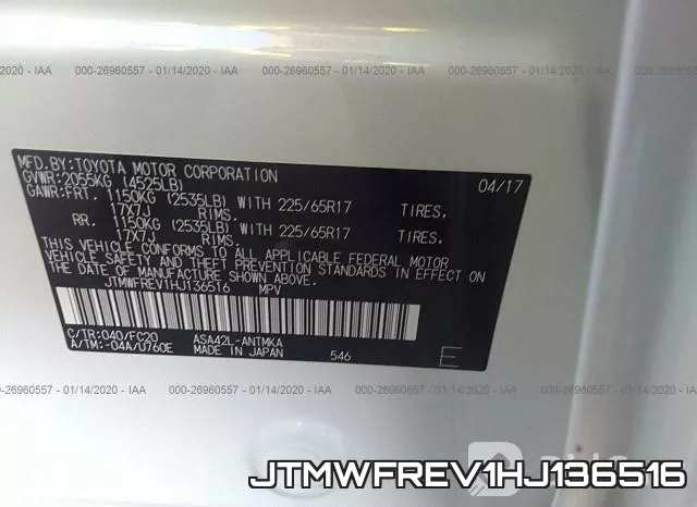 JTMWFREV1HJ136516 фото 10