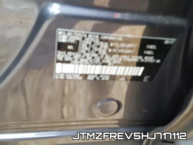 JTMZFREV5HJ717112 фото 2