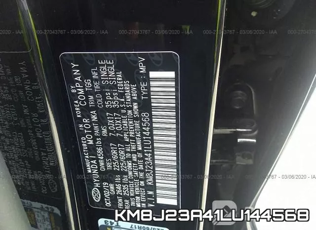 KM8J23A41LU144568 фото 10