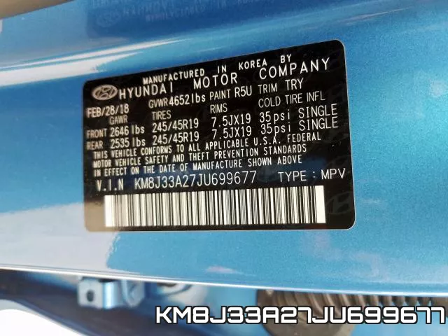 KM8J33A27JU699677 фото 2