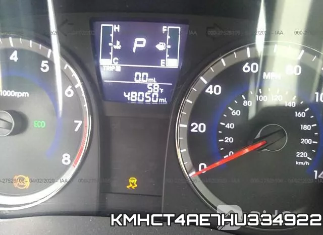 KMHCT4AE7HU334922 фото 8