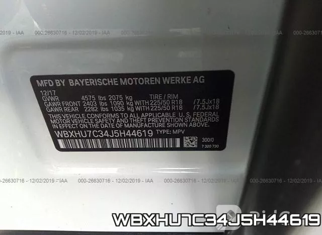 WBXHU7C34J5H44619 фото 10