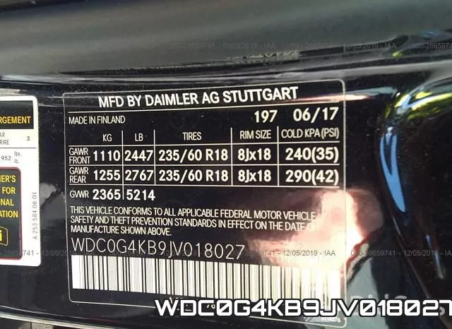 WDC0G4KB9JV018027 фото 10