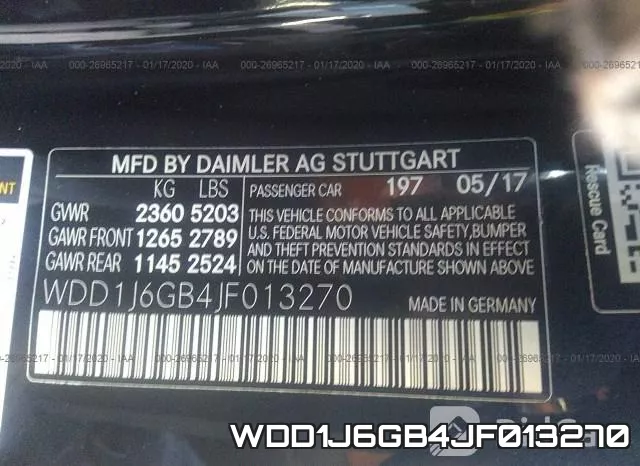 WDD1J6GB4JF013270 фото 10