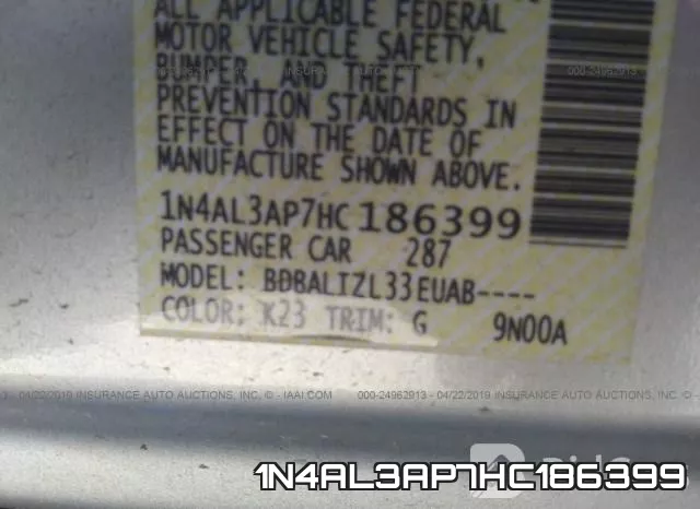 1N4AL3AP7HC186399 фото 10